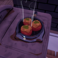An in-game look at Stuffed Tomatoes.