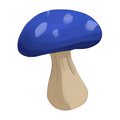 The icon of Brightshroom in the in-game inventory.