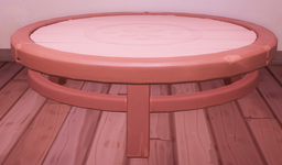 An in-game look at Homestead Coffee Table.