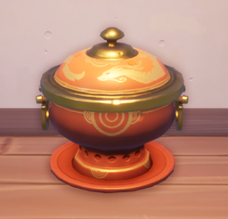 An in-game look at New Year Personal Hot Pot.