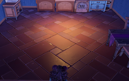 Apothecary Stone Floor on a medium room sized floor in game.
