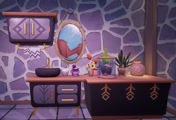 Mirror as seen with other items.
