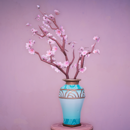 An in-game look at Maji Market Springblossom Vase.