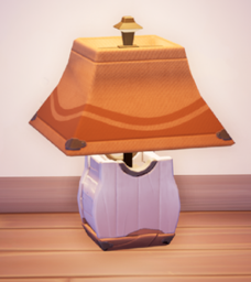 An in-game look at Ranch House Table Lamp.