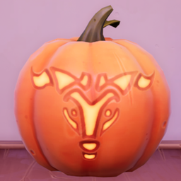 An in-game look at Spooky Sernuk-O-Lantern.