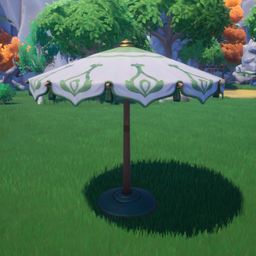 An in-game look at Summer Stripe Umbrella.