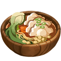 The icon of Mushroom Dumpling Soup in the in-game inventory.