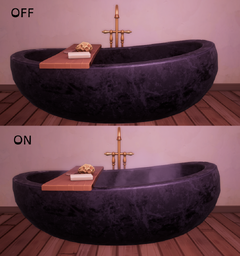 An in-game look at Capital Chic Bathtub.