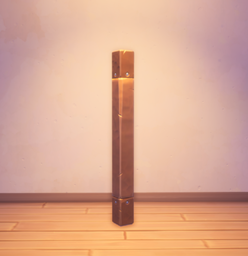 An in-game look at Builders Copper Pillar.