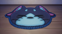 An in-game look at Palcat Party Small Rug.