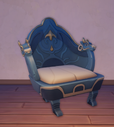 An in-game look at Dragontide Armchair.