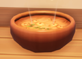 An in-game look at Cream of Mushroom Soup.