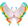The icon of Rainbow-Tipped Butterfly in the in-game inventory.