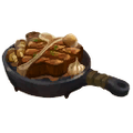 The icon of Steak Dinner in the in-game inventory.