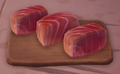 An in-game look at Sashimi.