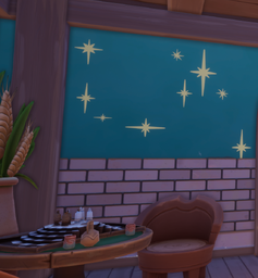 Starry Sea Wallpaper in game.