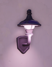 An in-game look at Ravenwood Wall Lamp.