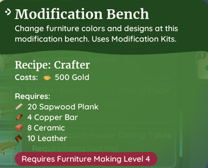 Modification Bench Level Requirement Ingame.png