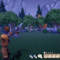Orange Crackling Firework as seen in-game.