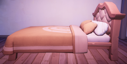 An in-game look at Homestead Medium Bed.