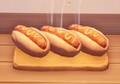 Een in-game blik op Hot Dogs.