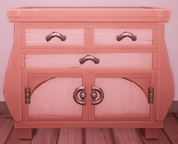 An in-game look at Homestead Large Dresser.